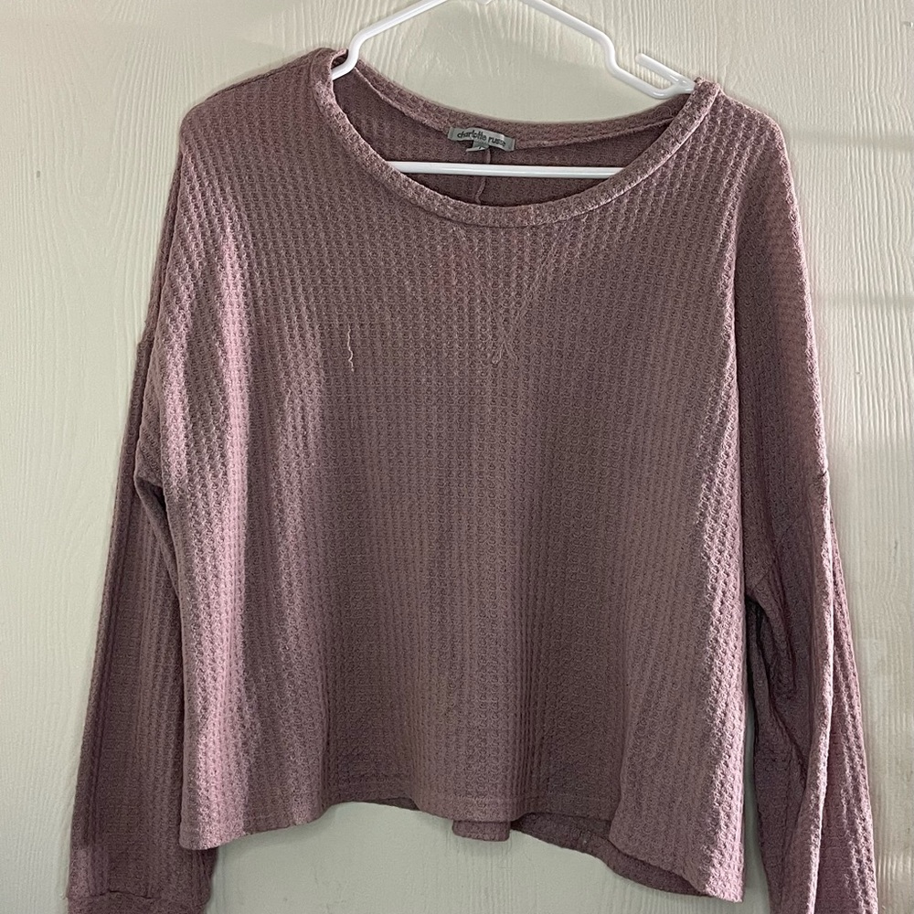 Rosy pink long sleeve